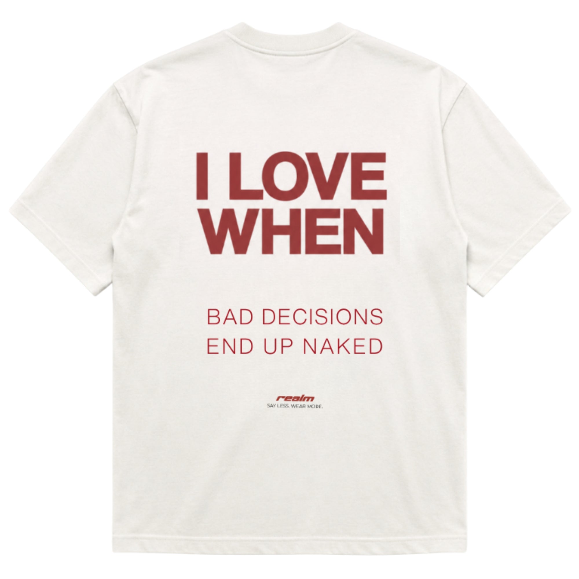 BAD DECISIONS END UP NAKED
